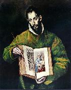El Greco Hl. Lukas als Maler France oil painting artist